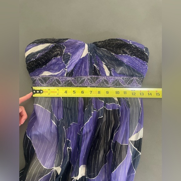 bcbgmaxazria strapless cocktail dress size 2 - Picture 2 of 8